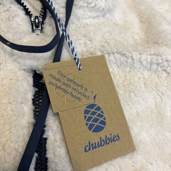 Brand New Chubbsies The Apres Me Ropmer One Piece Shorts  in Sherpa NWT Mens L - Picture 3 of 16